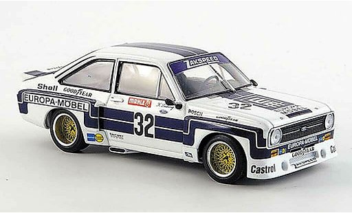 Ford Escort RS 1800 1/43 Minichamps II No.32 Team Zakspeed K.Ludwig DRM Supersprint Nurburgring 1976 modellini auto