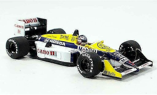 Honda F1 Base 1/43 Minichamps Williams FW 11 B N. Mansell 1987 modellini auto
