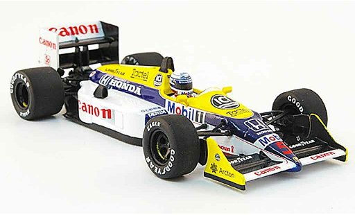Honda F1 Base 1/43 Minichamps Williams FW 11 B No.5 Canon GP Australien 1987 modellini auto