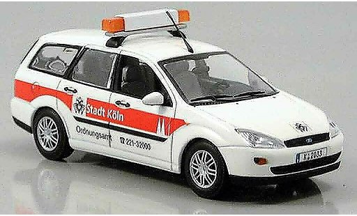 Ford Focus Turnier 1/43 Minichamps Ordnungsamt Koln 1997 modellini auto