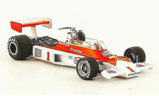 McLaren M23 Base 1/43 Minichamps Ford No.1 Texaco J.Hunt USA GP West 1977 modellini auto