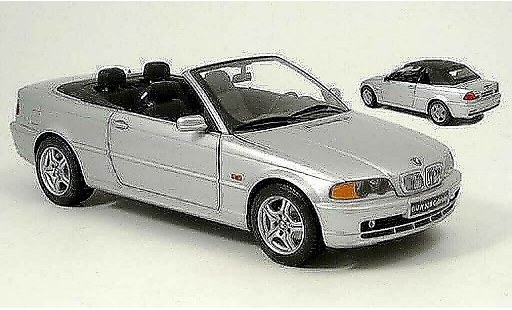 Bmw 328 cabriolet 1/18 Kyosho E46 ci grigio modellini auto