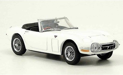 Toyota 2000 GT Base 1/43 Kyosho bianco modellini auto