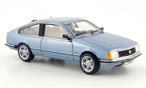 Opel Monza Base 1/43 Schuco blu modellini auto