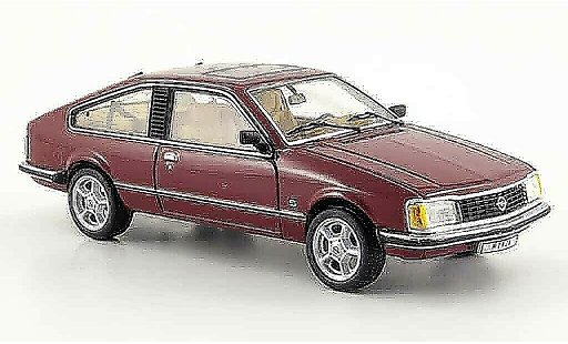 Opel Monza Base 1/43 Schuco rosso modellini auto