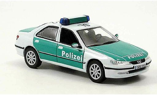 Peugeot 406 Base 1/43 Norev police modellini auto