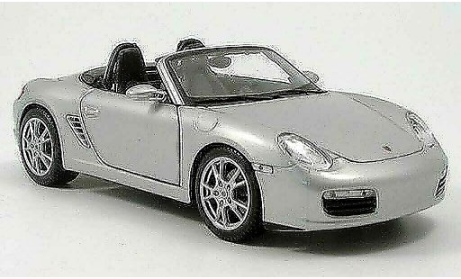 Porsche Boxster Base 1/18 Maisto (987) grigio metallized 2005 modellini auto