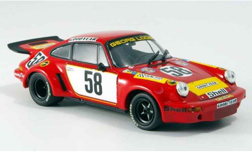 Porsche 911 RSR 1/43 Minichamps Carrera 1975 modellini auto