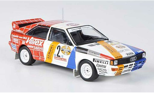 Audi Quattro rallye 1/43 Minichamps No.2 Lobro/Votex Demuth/Lux Hunsuck Rally 1984 modellini auto