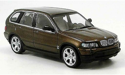 Bmw X5 E53 1/43 Minichamps verde 1999 modellini auto