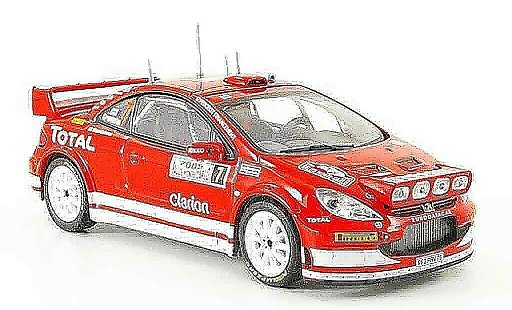Peugeot 307 WRC 1/43 IXO no. 7 montecarlo modellini auto