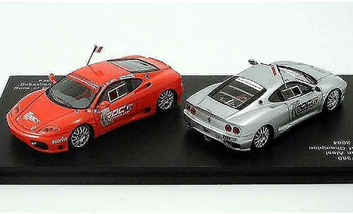 Ferrari 360 Modena 1/43 Red Line set loeb alesi 2004 modellini auto