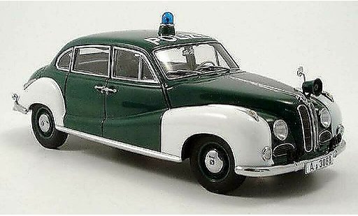 Bmw 501 police 1/18 Autoart  modellini auto