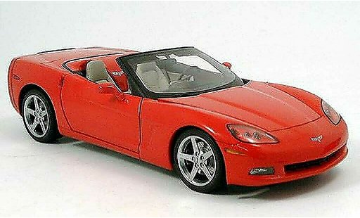 Chevrolet Corvette Convertible 1/18 Autoart C6 convertibile (c6) rosso modellini auto