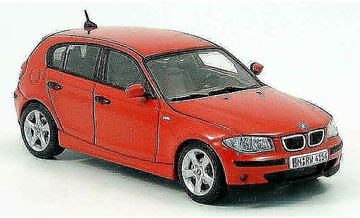 Bmw 114 E87 1/43 Autoart i rosso 2005 modellini auto