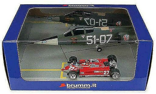 Ferrari 126 CK 1/43 Brumm Turbo Starfighter Duel Villeneuve modellini auto
