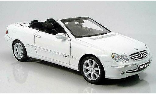 Mercedes Classe CL cabriolet 1/18 Kyosho K bianco 2003 modellini auto
