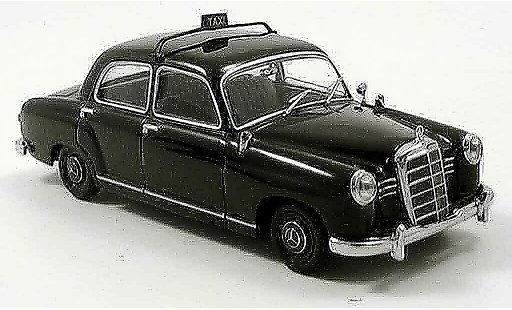 Mercedes 180 Base 1/43 Minichamps Taxi nero 1953 modellini auto