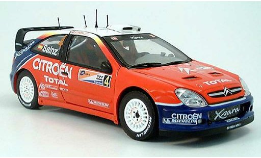 Citroen Xsara WRC 2004 1/18 Sun Star no.4 c.sainz rallye argentine modellini auto