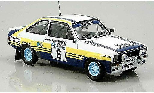 Ford Escort Rally 1/43 Trofeu RAC Vatanen Richards No. 6 1979 modellini auto