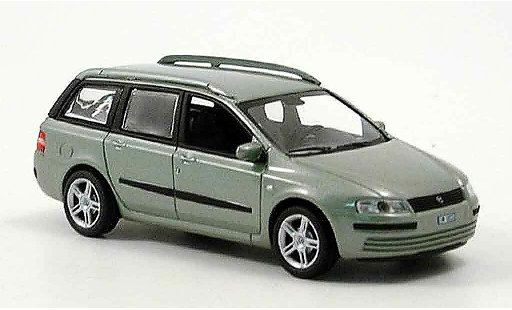 Fiat Stilo Multi Wagon 1/43 Norev grigioverde modellini auto