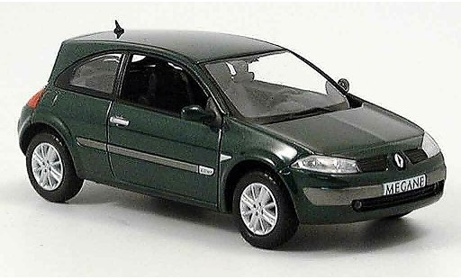 Renault Megane Base 1/43 Norev verde modellini auto