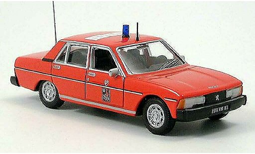 Peugeot 604 Base 1/43 Norev pompiers modellini auto