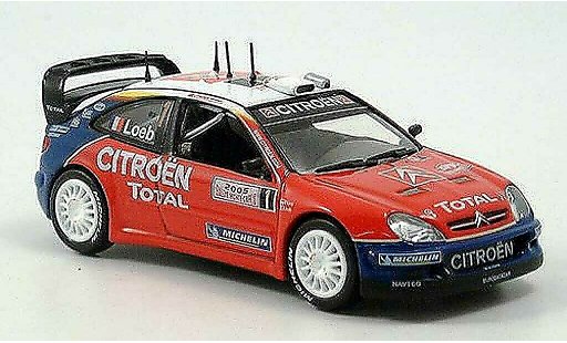 Citroen Xsara WRC 2005 1/43 Norev No.1 Total Rally Monte Carlo modellini auto