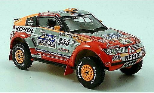 Mitsubishi Pajero Base 1/43 Norev Rally 2005 modellini auto