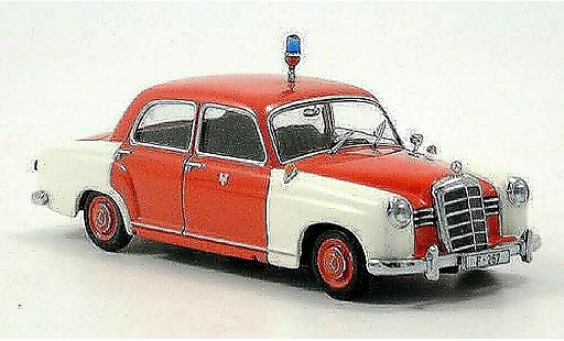 Mercedes 180 Base 1/43 Minichamps Einsatzleitwagen Vigili del fuoco Frankfurt 1956 modellini auto