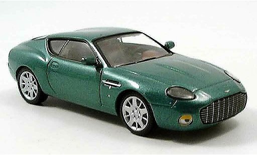 Aston Martin DB7 zagato 1/43 IXO verde 2005 modellini auto