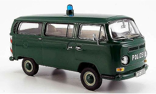 Volkswagen Combi A 1/43 Schuco bus t2a police modellini auto