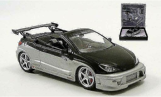 Peugeot 206 CC 1/43 Norev parotech grigio nero 2005 modellini auto