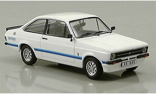 Ford Escort RS 1800 1/43 Trofeu MKII bianco modellini auto