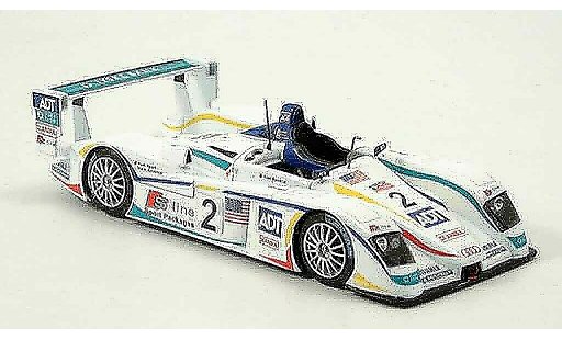 Audi R8 LMP course 1/43 Spark 2005 Team No. 2 LeMans modellini auto
