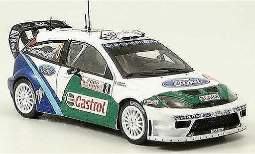 Ford Focus RS WRC 1/43 Minichamps MonteCarlo Gardemeister Honkanen 2005 modellini auto