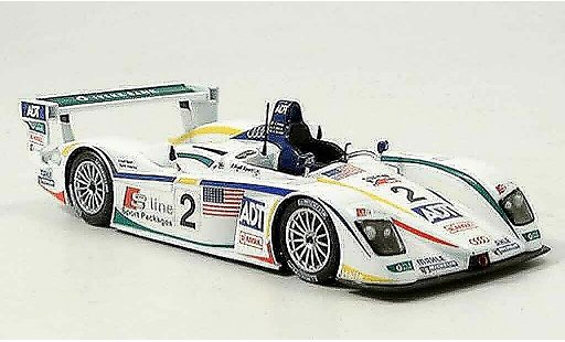 Audi R8 coupe 1/43 Minichamps 2005 LM ADT Biela Pirro McNish 3ter modellini auto