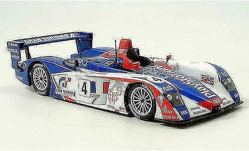 Audi R8 coupe 1/43 Minichamps 2005 LM ortelli Gounon Montany 4ter modellini auto