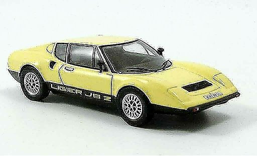 Ligier JS2 Base 1/43 Spark giallo 1972 modellini auto