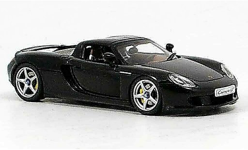 Porsche Carrera GT Base 1/43 Autoart nero 2005 modellini auto