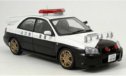 Subaru Impreza WRX 1/18 Autoart STI polizia modellini auto