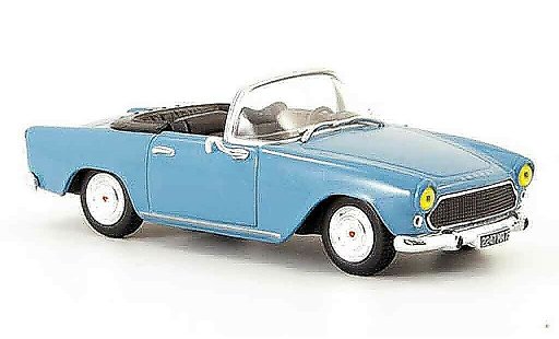 Simca Oceane Cabriolet 1/43 Norev cabrio blu 1956 modellini auto