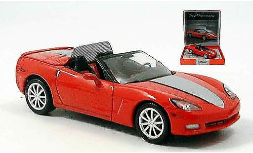 Chevrolet Corvette Coupe 1/43 Norev C6 street Appearence rosso 2005 modellini auto