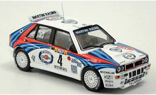 Lancia Delta HF Integrale 1/43 IXO Martini Racing No. 4 1992 modellini auto