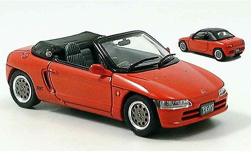 Honda Beat Base 1/43 Ebbro rosso 1991 modellini auto