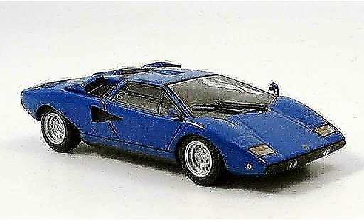 Lamborghini Countach LP 400 1/43 Minichamps blu 1974 modellini auto