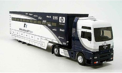 Bmw F1 transporteur 1/43 Eligor 2005 MAN TG XXL Williams Truck modellini auto
