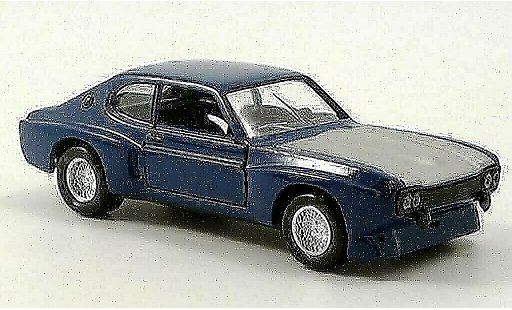 Ford Capri MK1 1/18 Solido MKI blu modellini auto