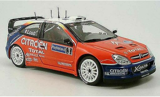 Citroen Xsara WRC 2004 1/18 Sun Star no.3 total tour de corse modellini auto