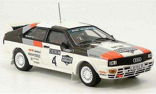 Audi Quattro rallye 1/43 Vitesse No. 4 vincitore Janner Rally modellini auto